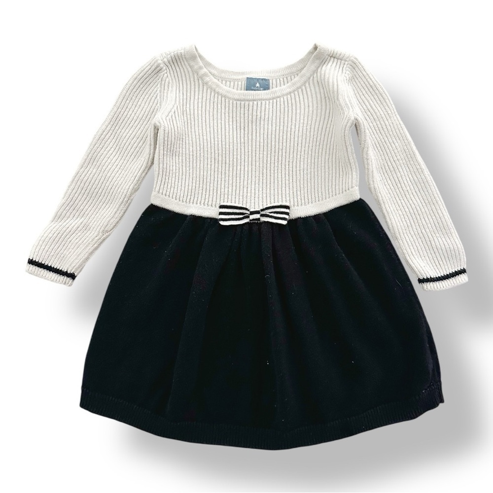 baby GAP | Ribbed Toddler Sweater Dress (12-18 mos) 🖤🤍